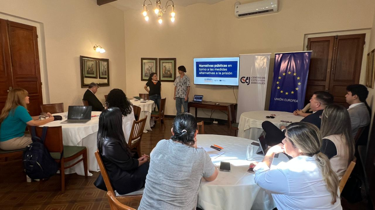 Se realizó el Taller “Narrativas públicas en torno a las medidas alternativas a la prisión”